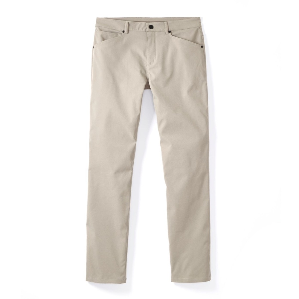 Myles Tour athletic Performace pants mens size 38x30 Khack golf 5 pocket stretch